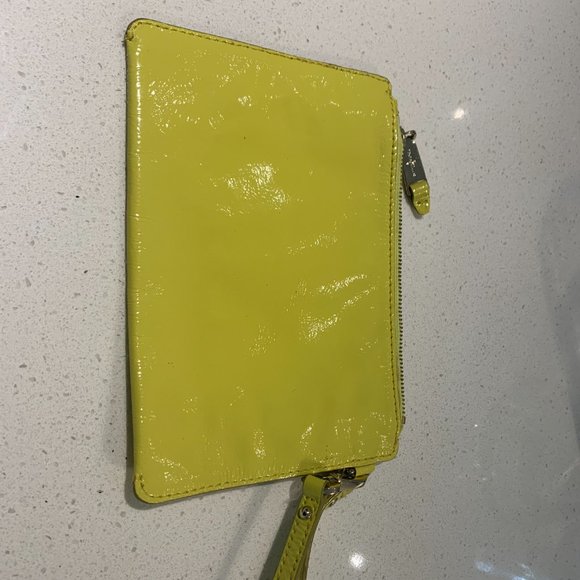 Electric yellow Cole Haan Clutch - Picture 6 of 7